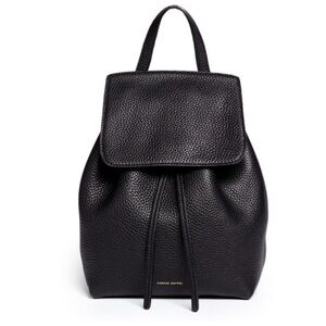 Mansur Gavriel Backpack in Pebbled Leather
